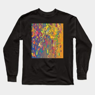 Abstract Background Long Sleeve T-Shirt